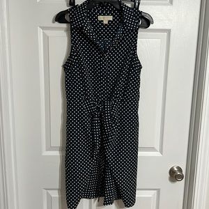 Michael Kors Sleeveless polka dot dress